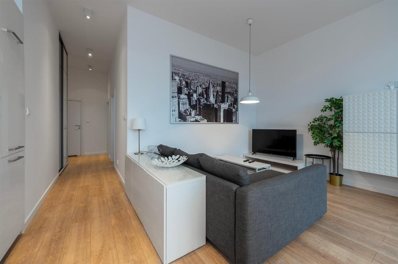 Penthouse With A View Of & Free Parking Apartament Łódź